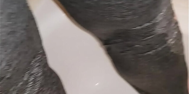 pissing,socks,yoga