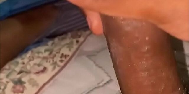 bbc,big cock,black,masturbation,oiled,solo,teen