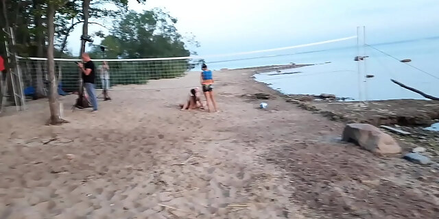 beach,femdom,group,natural tits,orgy,public,pussy,real,reality,shaved pussy,teen,voyeur