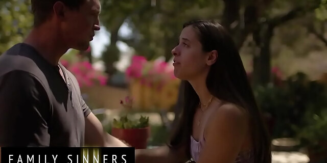 ass,babes,blowjob,brunette,cousin,cum in mouth,deepthroat,doggystyle,kissing,missionary,natural tits,outdoor,small tits