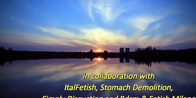 domination,feet,femdom,fetish,foot fetish,humiliation,italian,juicy,licking,slave