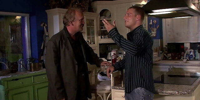 big cock,brunette,cuckold,czech,hardcore,husband,kitchen,old,old man,pigtail,reality,shaved pussy,teen,wife