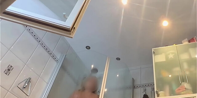 big tits,boobs,shower,wife