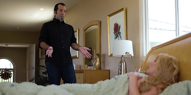 ass,bedroom,big tits,blonde,blowjob,deepthroat,milf,mom,natural tits,naughty,old,slut,stepmom