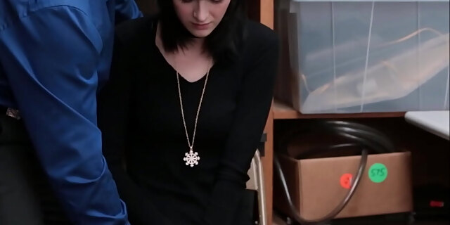 big cock,black,blowjob,brunette,caught,goth,office,orgasm,petite,police,reality,shoplyfter,small tits,teen