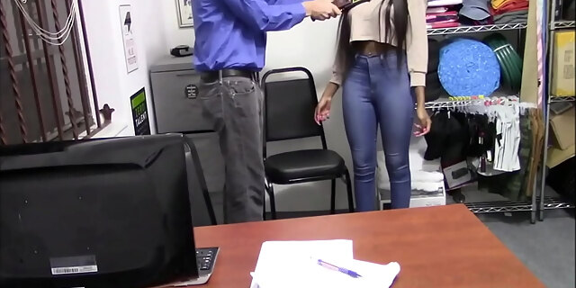 amateur,big ass,big cock,black,black teen,blowjob,caught,ebony,interracial,natural tits,office,petite,rough,teen