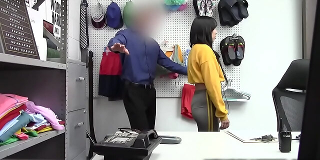 big ass,big cock,blowjob,brunette,doggystyle,gagging,hardcore,mature,office,pussy,shoplyfter,teen